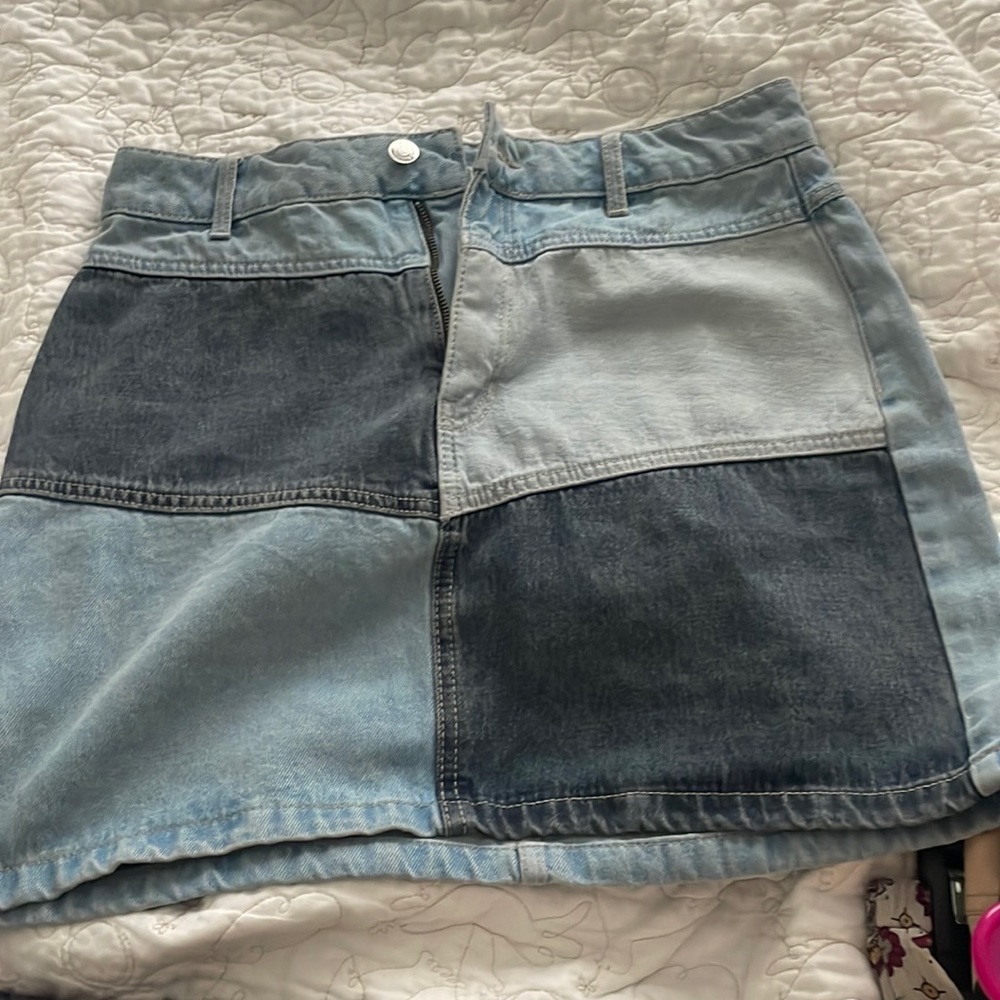 Denim skirt
